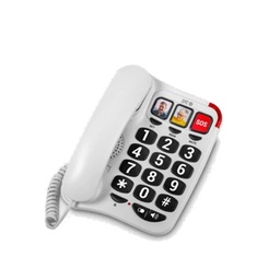 [NTETFI0046] SPC 3295B Telefono CONFORT NUMBERS 2 Blanco