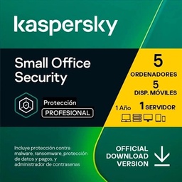[WSSVEM0093] Kaspersky Small Office Security v7 5+1 ES ESD