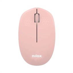 [FTRRIN0504] Nilox Ratón Wireless, 1000 DPI, 3 botones, Rosa