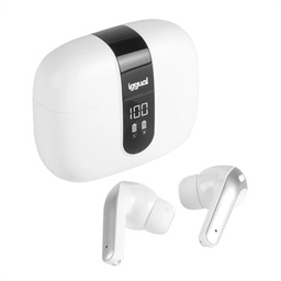 [MAUAMI1140] iggual Auriculares inalámbricos TWS Bluetooth blan