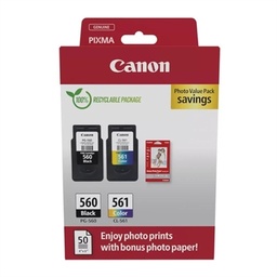 [CCICTO0981] Canon Cartucho Multipack PG-560 /CLI-561+ papel Fo