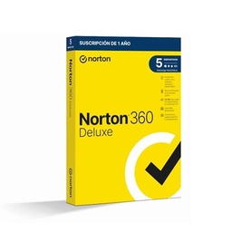 [WSSVHO0510] NORTON 360 Deluxe 50GB ES 1us 5 dispositivos 1A