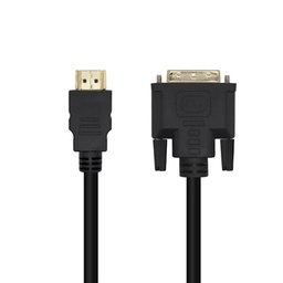 [AISCCI0617] Aisens Cable DVI 18+1/M a HDMI A/M negro 1.8m