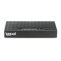 [NSWSSO0261] iggual GES8000 Switch 8xGB Gigabit 1000 Mbps