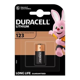 [AISPIL0166] Duracell Ultra Pila Litio CR123A 3V
