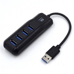 [AAOAUS0166] EWENT EW1138 Hub 4 Puertos USB 3.1 Gen1 (USB 3.0)