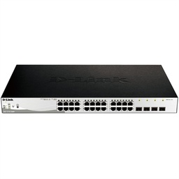 [NSWSAR0342] D-Link DGS-1210-28MP/E Switch 24xGb PoE+ 4xSFP Com
