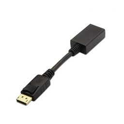 [AISCCI0611] Aisens Conversor DISPLAYPORT/M-HDMI A/H negro 15cm