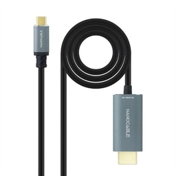 [AISCCI0636] Nanocable Conversor USB-C a HDMI 2.1 8K@60HZ 1.8m
