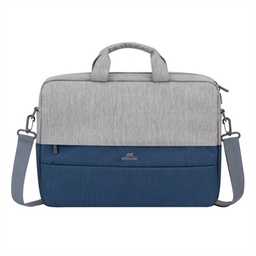 [AAOABT0738] RIVACASE 7532 Grey/blue Prater Maletín 15,6" gris-