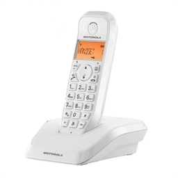 [NTETIN0187] MOTOROLA S1201 Telefono DECT Blanco