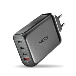[AAOACR0285] NGS CARGADOR ULTRARAPIDO140W 4 PUERTOS 3USB-C 1 US