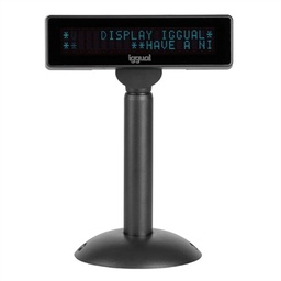 [APTAVI0021] iggual Visor TPV regulable USB VFD 7" INFO DISPLAY