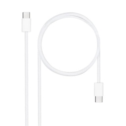 [AAOAAC0182] Nanocable Cable USB-C 2.0 60W USB-C/M-M, 1m