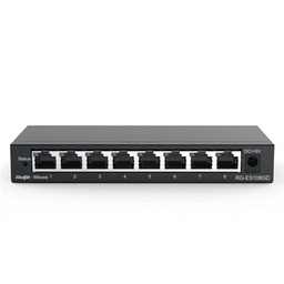 [NSWSSO0348] Reyee Unmanaged Switch 8xGb RJ45 Steel Case