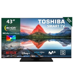 [MTVLED0937] TOSHIBA TV 43" 43UV3463DG UHD SMART TV PEANA