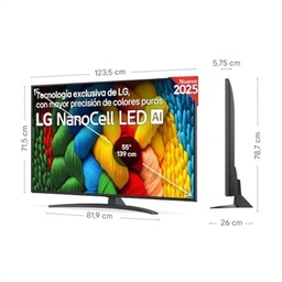 [MTVLED1030] LG 55NANO81A6A TV 55" UHD SMART TV 4K