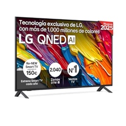 [MTVLED1050] LG 55QNED82A6B TV 55" QNED SMART TV 4K IA
