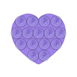 [AATFYC3587] Celly Ventosa corazón Morado