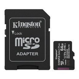 [MTMSDM0324] Kingston SDCS3/64GB microSDXC Gen3 100MB/s A1