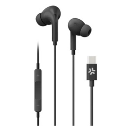 [MAUAMI1250] Celly Auriculares cable Usb-C Negro