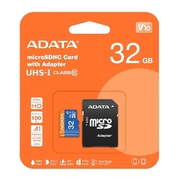 [MTMSDM0319] ADATA MicroSDHC 32GB UHS-I CLASS10 c/adapt