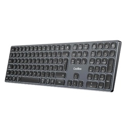 [FTRTEI0048] Coolbox Teclado Inal. Retroil.MOONLIGHT B431 Negro