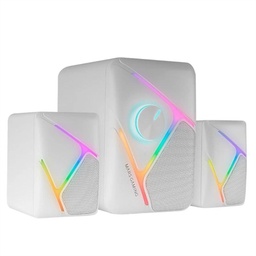 [MAUA210181] Mars Gaming Altavoces MS-H21 2.1 35W RGB Blanco