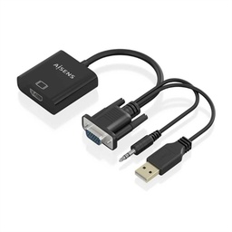[AAOAAC0218] Aisens Conversor SVGA/M+JACK3.5/M+USB A/M HDMI/H