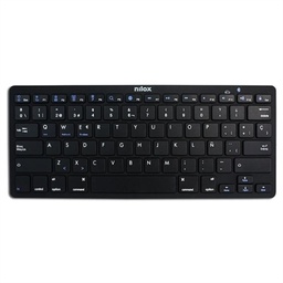 [FTRTEI0044] Nilox Teclado NXKB01B Bluetooh, Negro