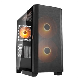 [ICACSM0883] Cougar Caja Semitorre Airface Flo RGB Black