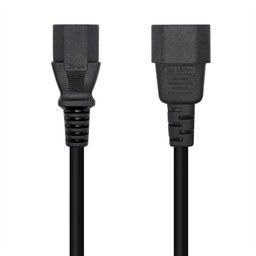 [APTAPC1222] Aisens Cable alimentación C13/H-C14/M negro 3.0m