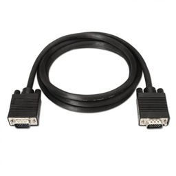 [APTAPC1228] Aisens Cable SVGA/HDB15/M-HDB15/M Negro 3.0m