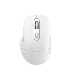 [FTRRIN0571] Nilox Ratón Dual Wireless 1600dpi silen. Blanco