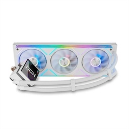 [IMIVEN0602] Nox Vent. HUMMER M-360 LCD Kit RL Mag ARGB Blanco