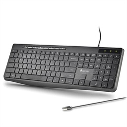[FTRTUS0595] NGS Teclado USB SPECTRA Ultra Slim Silen. USB-A