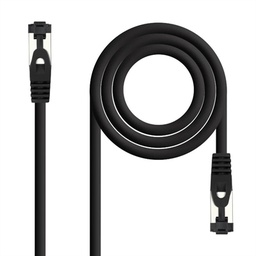 [ANEAHE1027] Nanocable Cable red Cat. 8.1 2GHZ SSTP Negro 2m