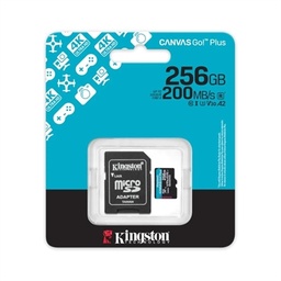 [MTMSDM0316] Kingston microSD Canvas Go! Plus 4 256GB 200 MB-s