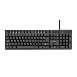 [FTRTUS0591] iggual Teclado USB estándar CK-SILENT-105T negro