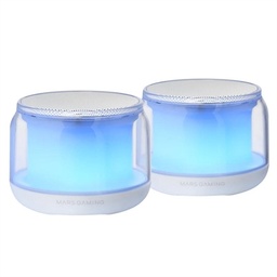 [MAUA200237] Mars Gaming Altavoces BT MS-AURAW 2.0 15W RGB