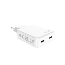 [AATCAT0458] Celly Cargador  2 Usb-C 65w