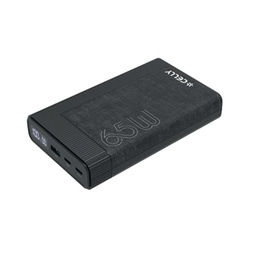 [AATBPT0364] Celly Powerbank PD65W 20000 mAh 65w EVO Negra