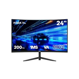 [FMOMLE1065] NILOX NXM24CRV2001 Monitor 24"VA200Hz HDMI DP Curv