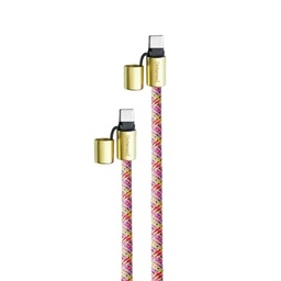 [AATCAT0488] Intenso Lanyard  Cable USB-C  C 1,65 m Neon mix