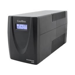 [FSASFL0265] COOLBOX SAI GUARDIAN 3 800VA 480W CON PANTALLA LCD