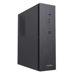 [ICACMM0336] COOLBOX CAJA MICRO ATX SLIM T370 CON FTE.BASIC500