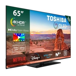 [MTVLED0940] TOSHIBA TV 65" 65QV3463DG UHD QLED SMART TV PEANA