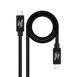 [APTAPC1159] Nanocable Cable USB4 Gen3x2 40Gbps 240W USB-C 1.8M