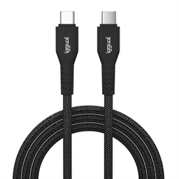 [AATCAT0423] iggual Cable USB-C a tipo C 60W 3A 100 cm trenzado