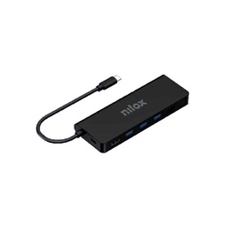 [AAOAUS0235] Nilox Dock Usb c 8 en 1 Negro